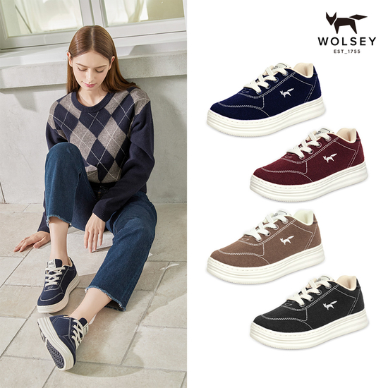 [방송중혜택]울시 25FW 여성 메리노울 특허 받은 스니커즈 