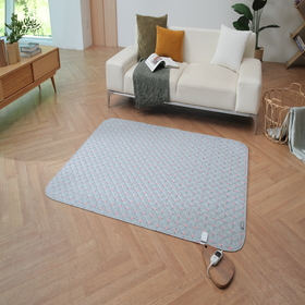 일월 핑크라운드 카본온열매트 세트 (더블싱글)1보기