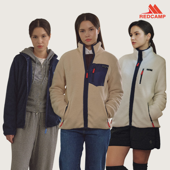 레드캠프 하이넥 플리스 여성자켓 2종