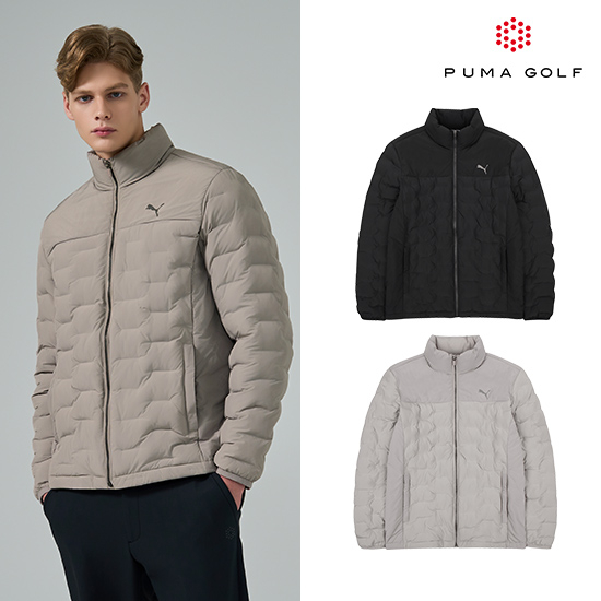 [정품]푸마골프 25FW 시그니처 패딩 남성용