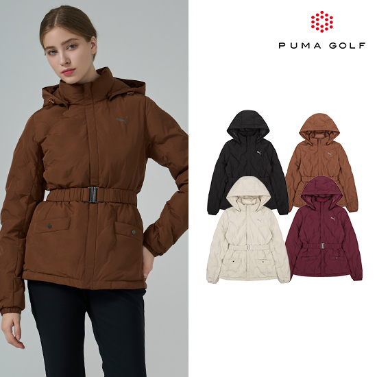 [정품]푸마골프 25FW 시그니처 패딩 여성용