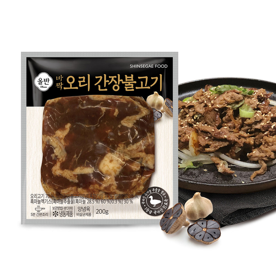 올반 바짝 오리불고기 8팩 (간장맛)