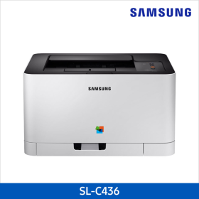*삼성직배송/설치 삼성 컬러 레이저프린터 SL-C436 (원터치 에코 모드 / 컬러속도 분당최대 4매)1보기