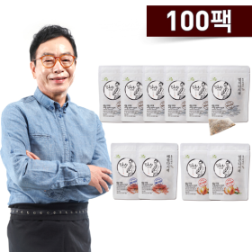 김하진 자연육수 다시팩 100팩(멸치/해물/얼큰)1보기
